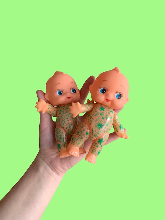 Tattooed Kewpie Doll - Etsy 日本