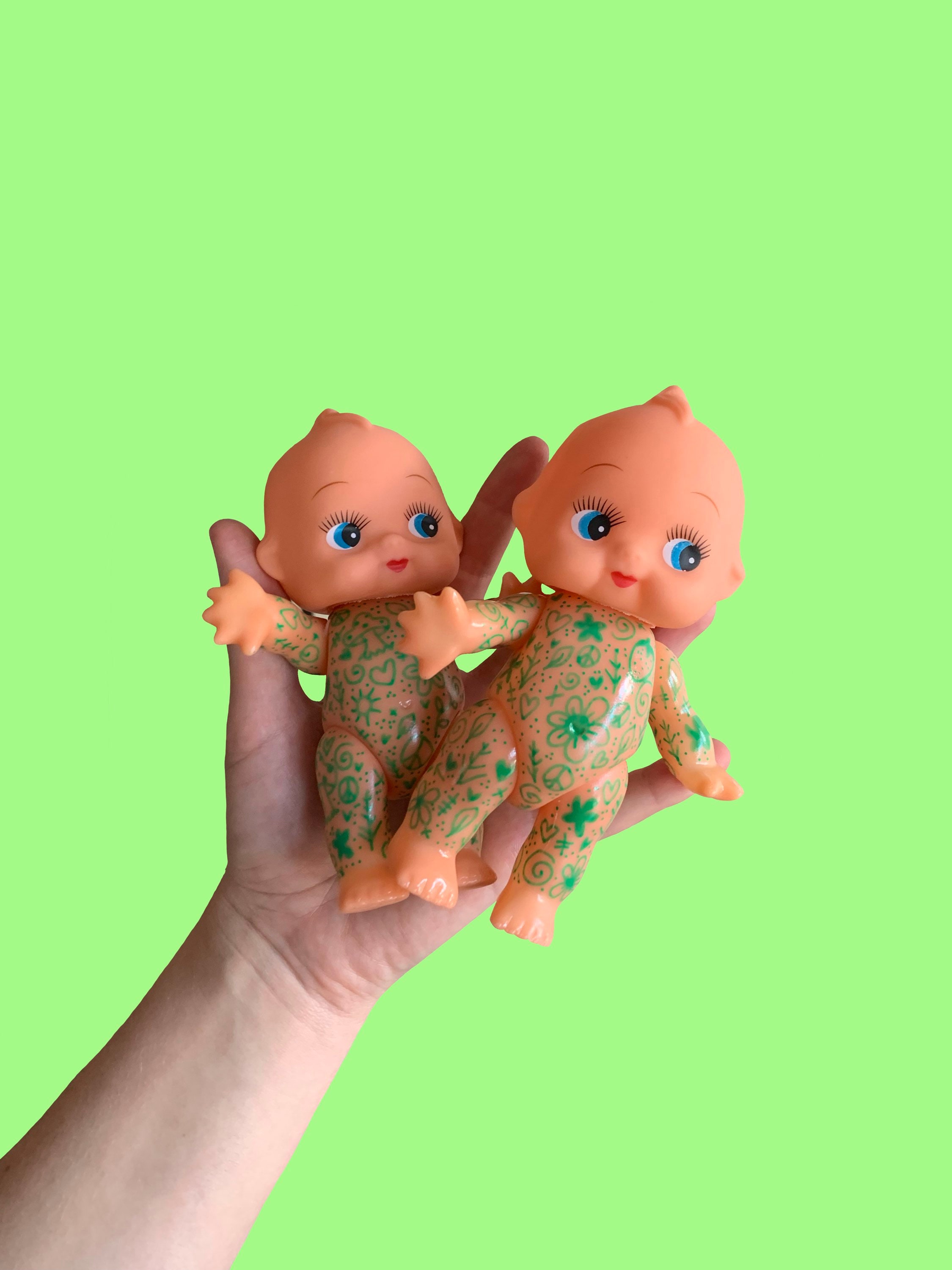 Tattooed Kewpie Doll - Etsy 日本