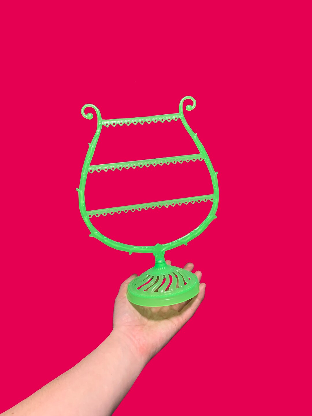 Harp Earring Display Stand Etsy