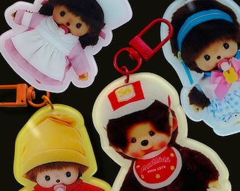 Llavero acrílico Chichi Baby Monkey Kitsch