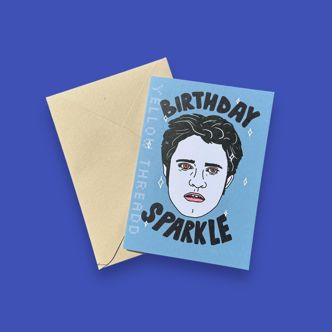 Twilight Edward Cullen Birthday Greeting Card - Etsy