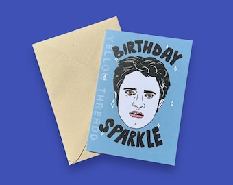 Tarjeta de felicitación de cumpleaños de Edward Cullen de Crepúsculo