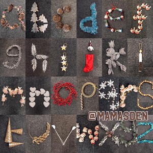 Christmas Alphabet