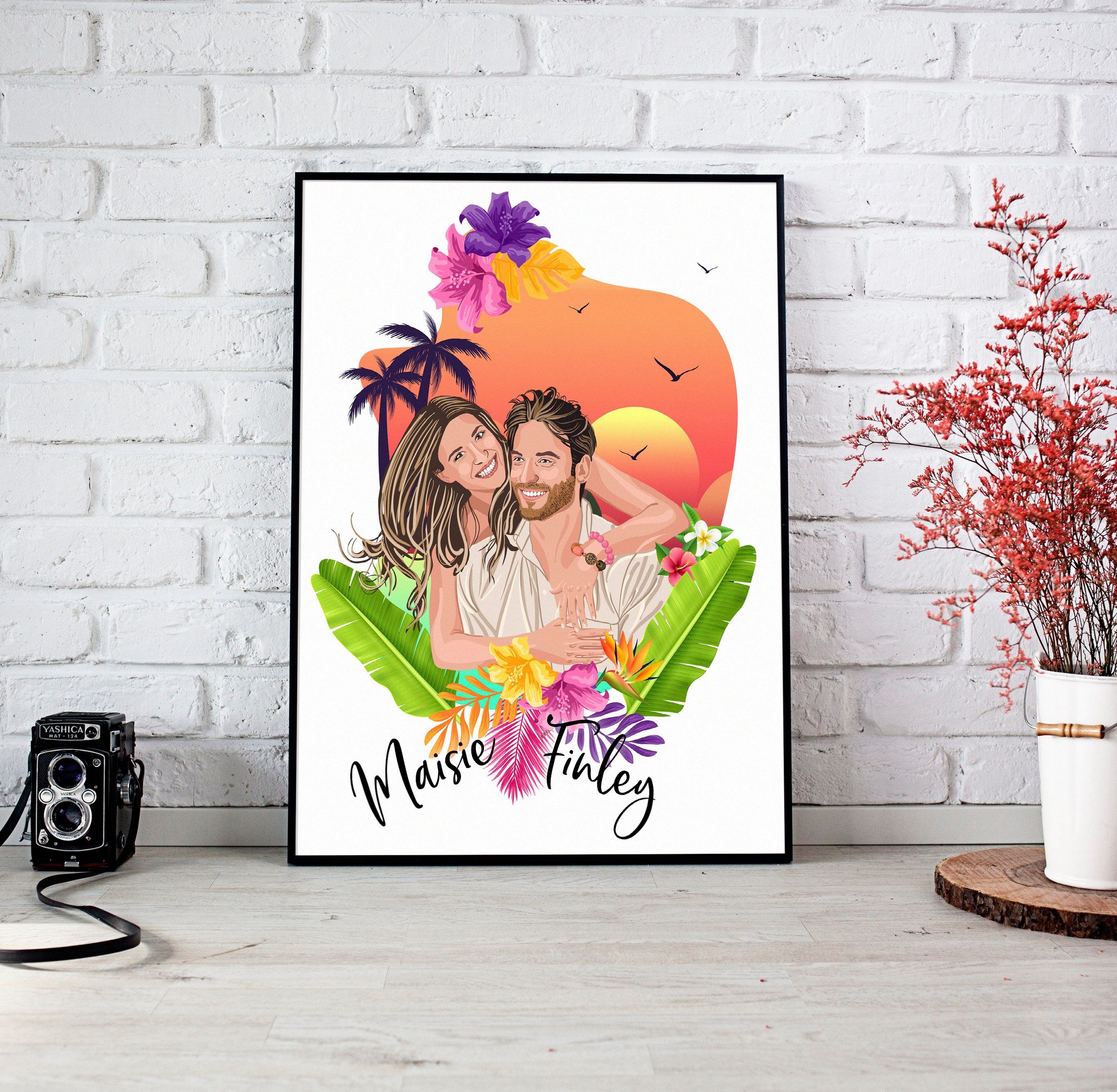 Regalo de aniversario de 1 año para novio lindo regalo de San | Etsy