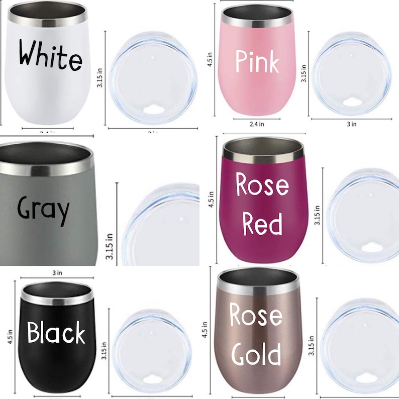 Chain Skimmers Insulated Wine Mugs with Lids