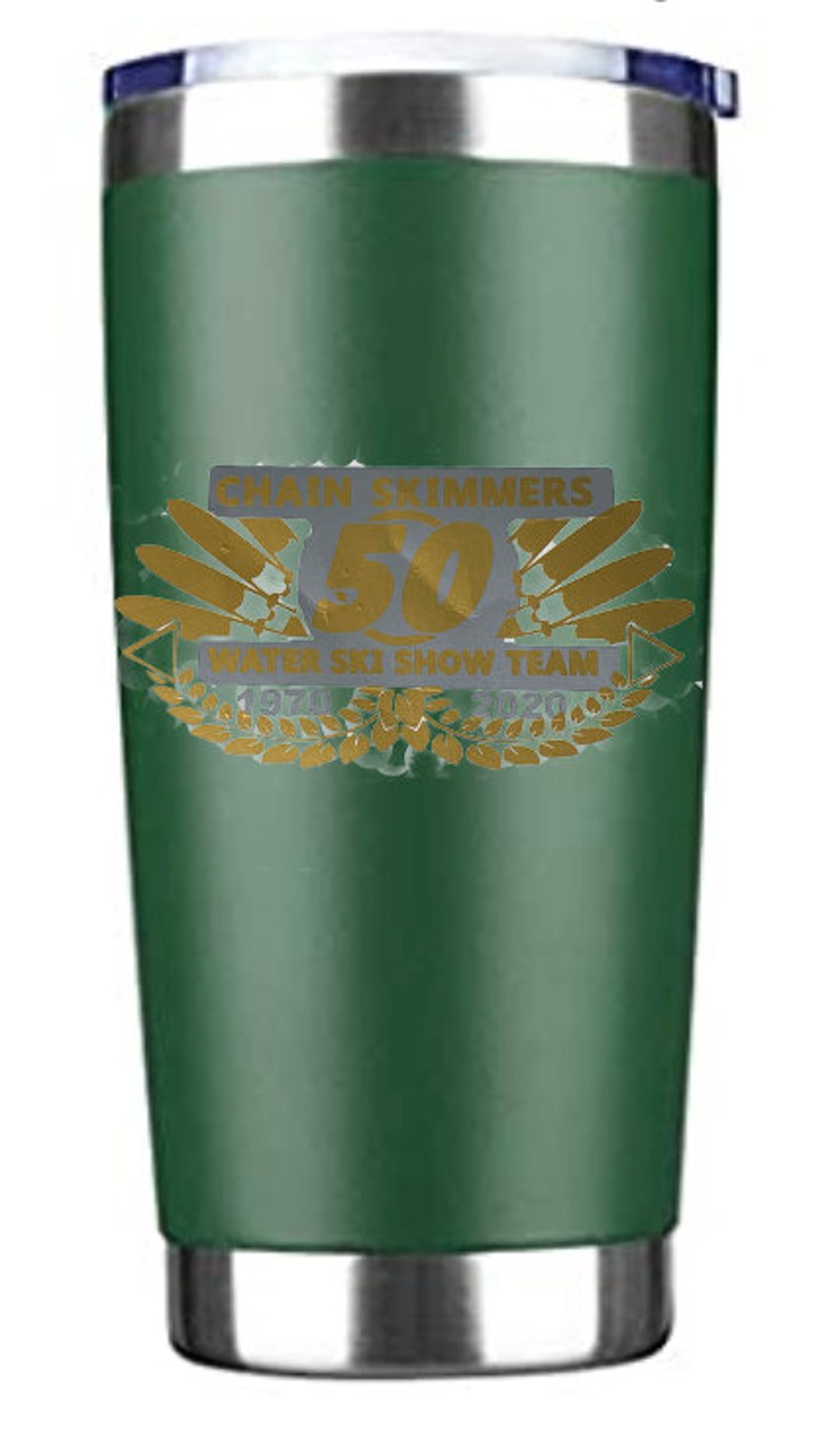 Chain Skimmers 50th Anniversary 20oz Travel Tumblers Etsy