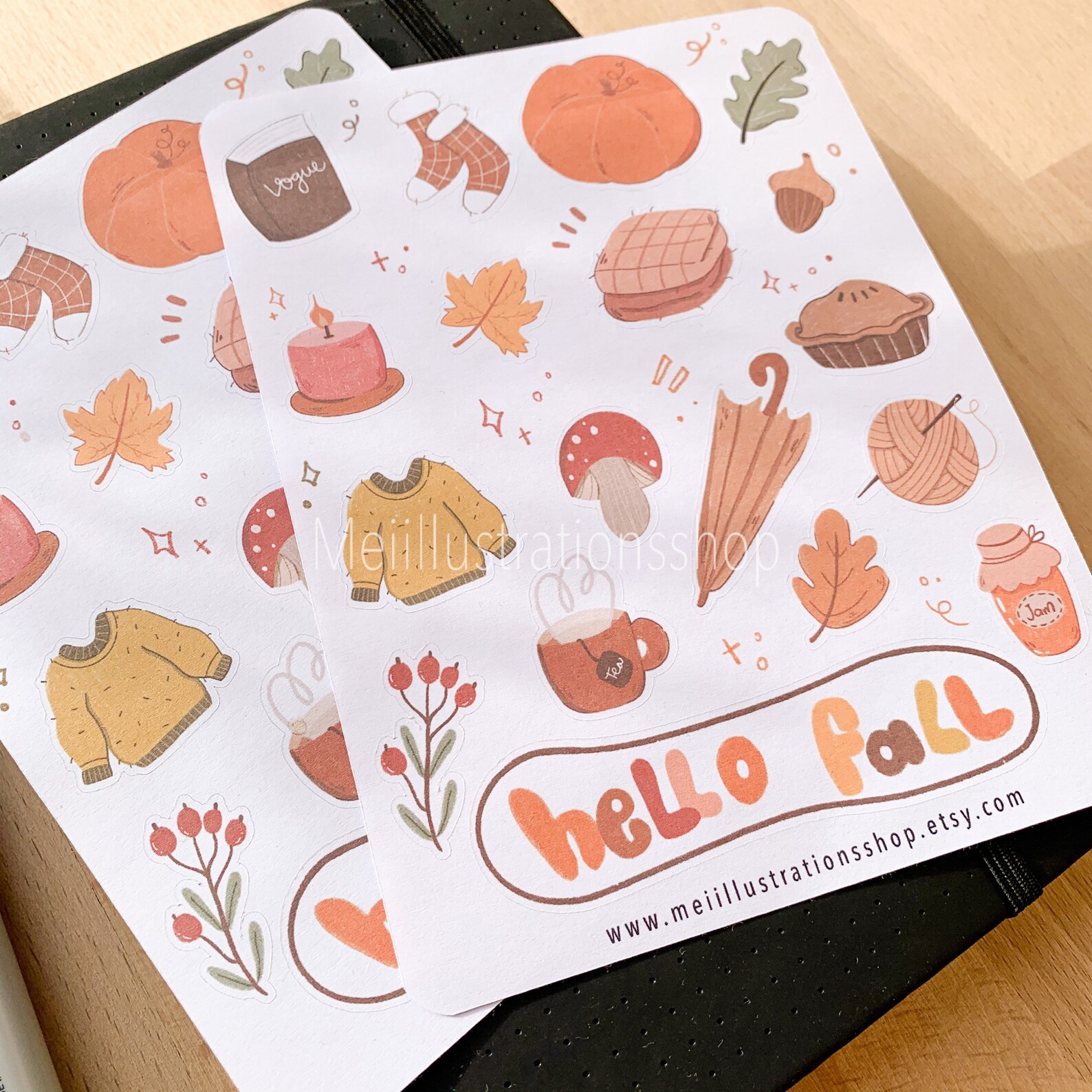 Bullet Journal Sticker Scrapbook Sticker Planner Sticker Etsy