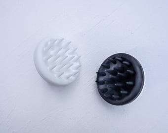 Silicone Scalp Massager Shampoo Brush | Scalp Brush Hair Massager for Hair Growth & Dandruff Removal Hair Scrubber Soft Silicone Bristles