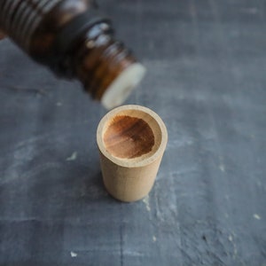 Wooden Essential Oil Diffuser for On-the-go, Office | Natural Energy Boost Air Freshener | Zero Waste | Mother&#39;s Day Gift For Mom | Plantish