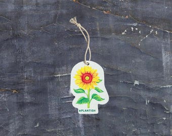 Sunflower - Pop up Sponge | Biodegradable Kitchen Sponge | Eco Friendly | Zero Waste | Plastic Free Sustainable Products | Plantish