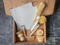 Zero Waste Kitchen Brush Set | Best Value Cleaning Tool Kit | Dish Soap Bar | Plastic-free & Eco-friendly Products | Gift For Mom | Plantish
