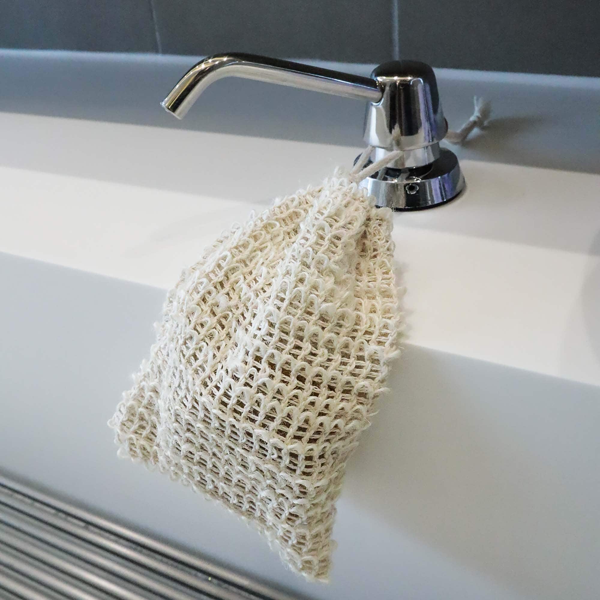 Natural Exfoliating Soap Pouch