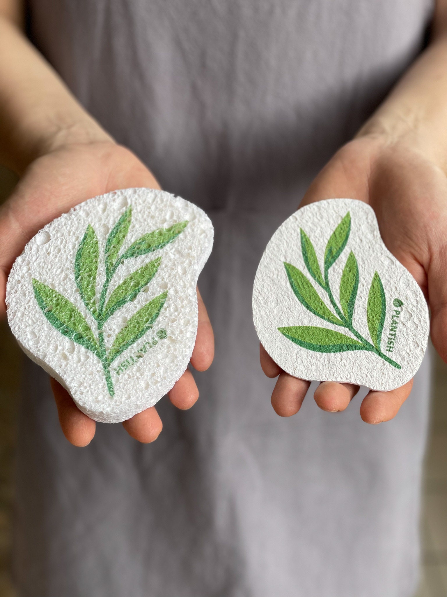 Éponges Pop-up En Cellulose Naturelle - Lot De 5 - Compostables, Sans Rayures - Pour Vaisselle, Salle De Bain, Bricolage