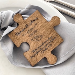 Cartes de remerciement pour mariage, sous-verres, cadeaux de mariage pour les invités en vrac de WeddingByEli