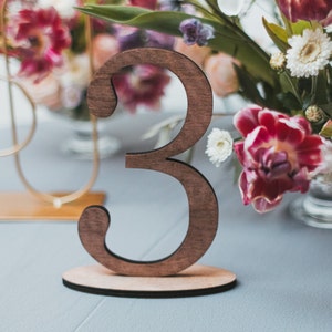Numeri per tavoli da matrimonio di WeddingByEli - Decorazioni rustiche e bohémien per matrimoni - Decorazioni per tavoli da matrimonio