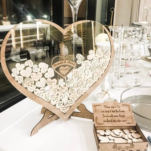 Bride /& Groom Guest Book Gift Idea Geometric Shapes Wedding Guestbook PDSPGB-79A White Personalized Guestbook Wedding Guest Book