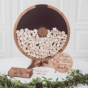 Guest Book Wedding, Personalized Wedding Guest Book Alternative from WeddingByEli