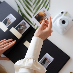 Album fotografico Polaroid, libro degli ospiti Instax Mini Polaroid per matrimoni, libro degli ospiti Photoboth, regalo personalizzato per coppia, anniversario