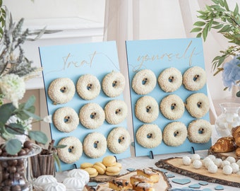 ドーナツウォール(結婚式・パーティー他イベント演出様) 海外風結婚式にぴったり♡／ドーナツウォールが今流行ってます