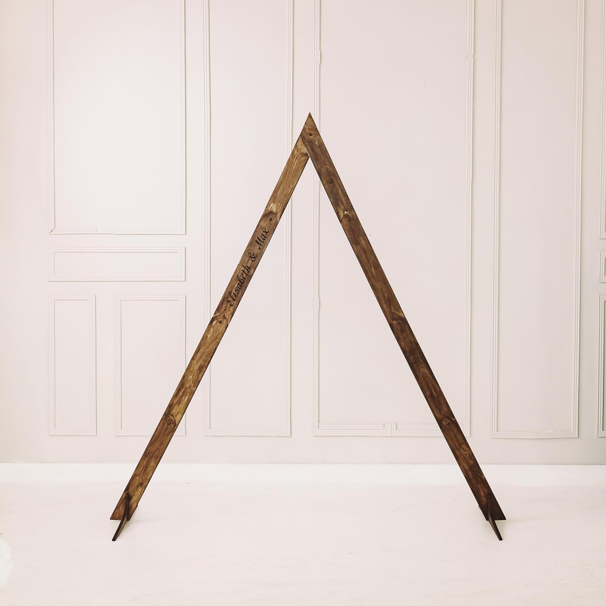 Trangular Arc Triangular Wedding Arch Customizable Wedding Decoration Triangle Arch ...