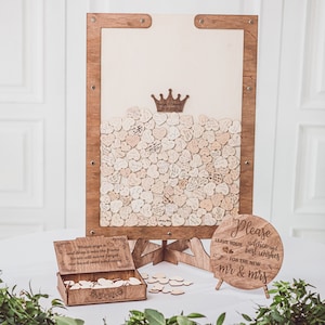 Guest Book Wedding Rustic Wedding Decor Personalized Wedding - Etsy