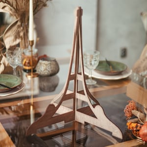 Wooden stand for alternative guest book or wedding welcome sign from WeddingByEli. Can serve as a tabletop easel for photography.