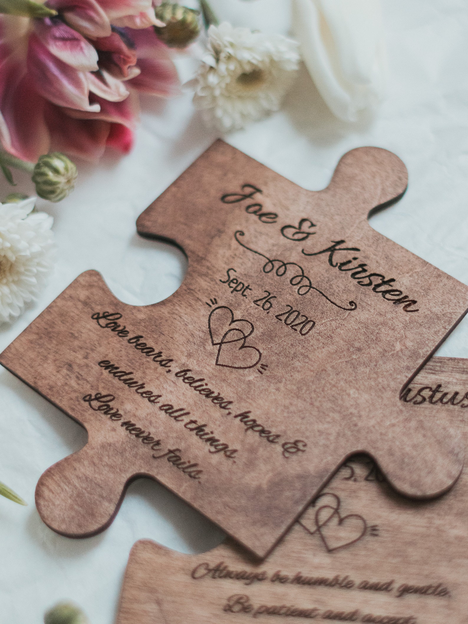Wedding Favors Puzzle For Guests From WeddingByEli Etsy