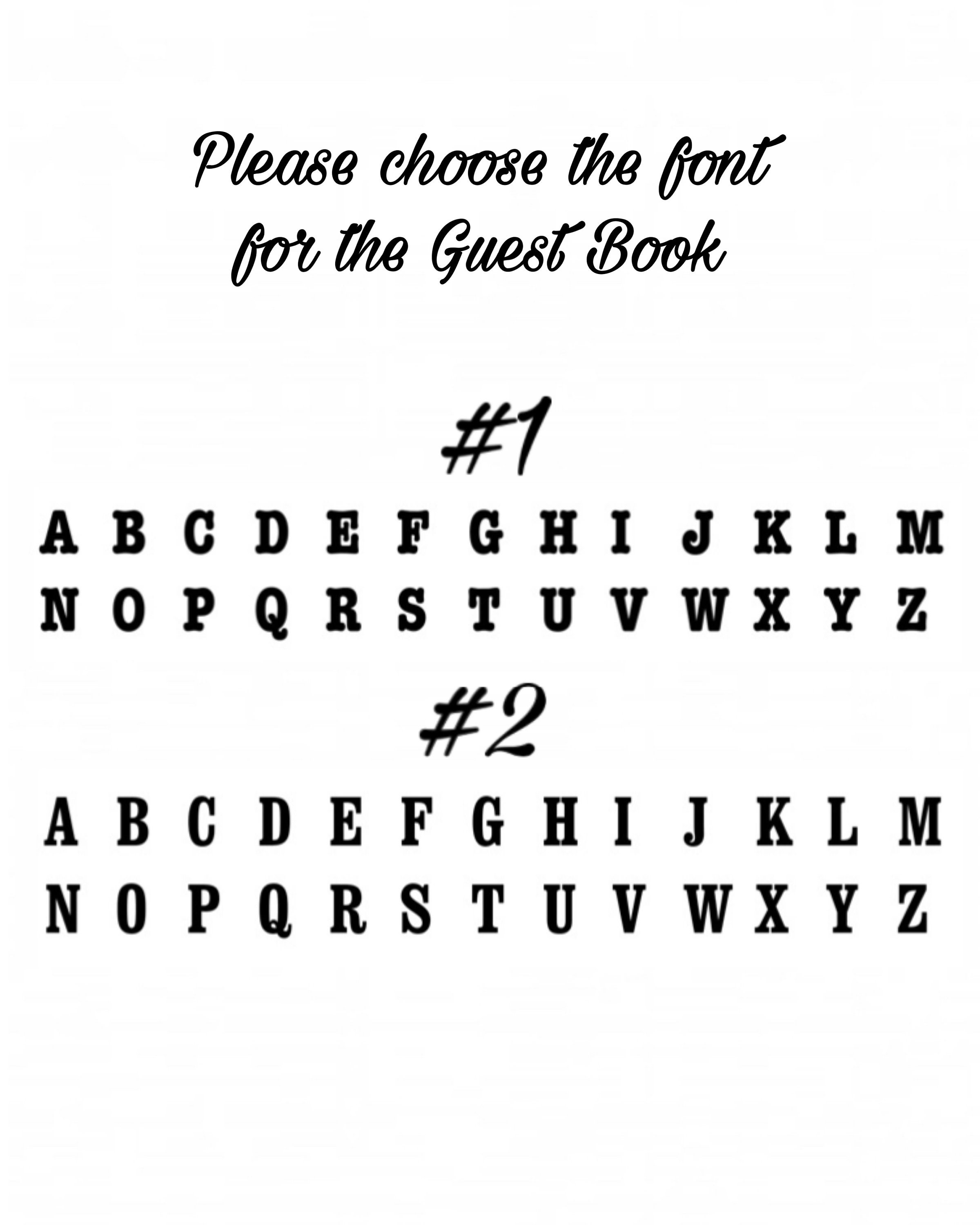 Wedding Guest Book Alternative From Weddingbyeli Wedding Etsy