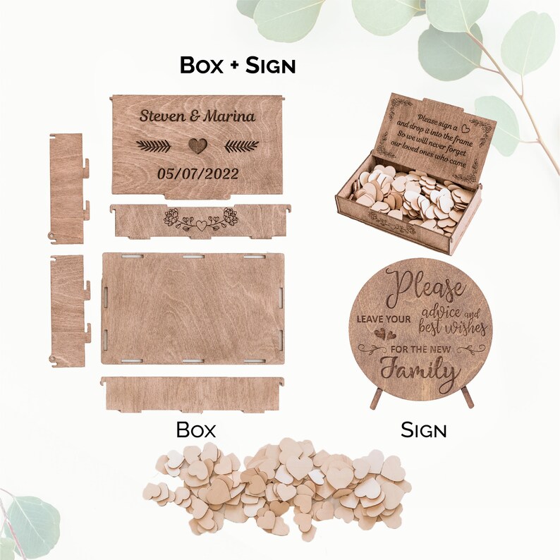 Wedding Guest Book Set From Weddingbyeli Wedding Decor Etsy