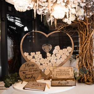 Wedding Guest Book Set from WeddingByEli, Wedding Gifts, Wedding Decor, Guest Book Sign, GuestBook, Boho Guest Book Alternative