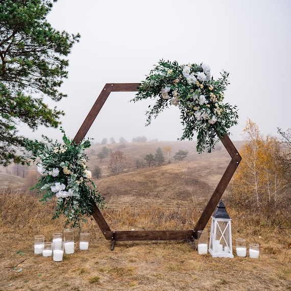 Arche de mariage, Décor de mariage, Arche de cérémonie, Tonnelle de mariage,  Arche de mariage rustique, Hexagone darche de mariage, Mariage de plage,  Décor Boho -  Canada