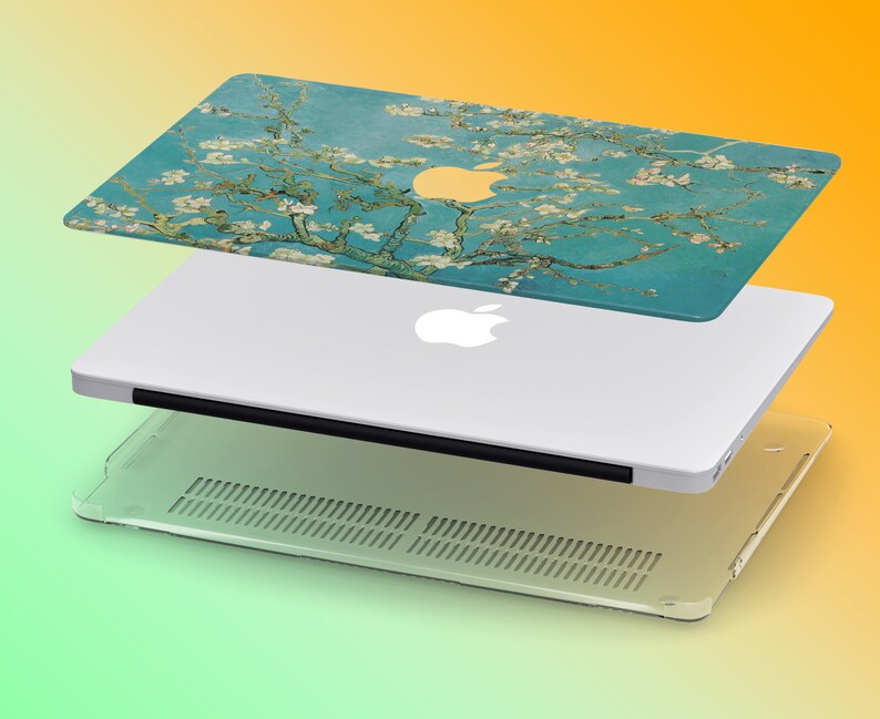 Macbook Pro 16 Case 2020 Painting Macbook Air 13 Case Sakura Etsy