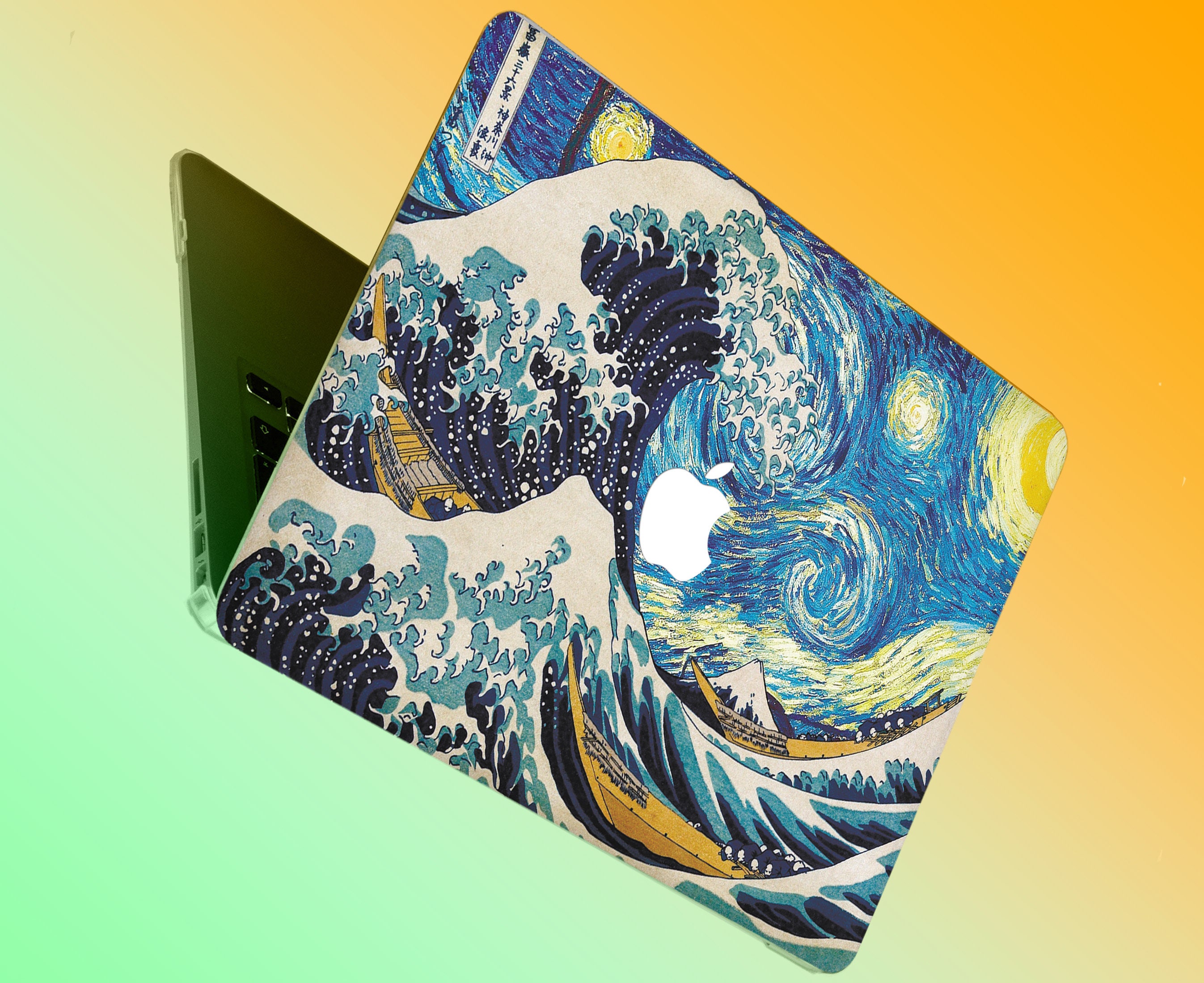 Painting Macbook Pro 13 Case Starry Night Coque Macbook Air 13 Etsy