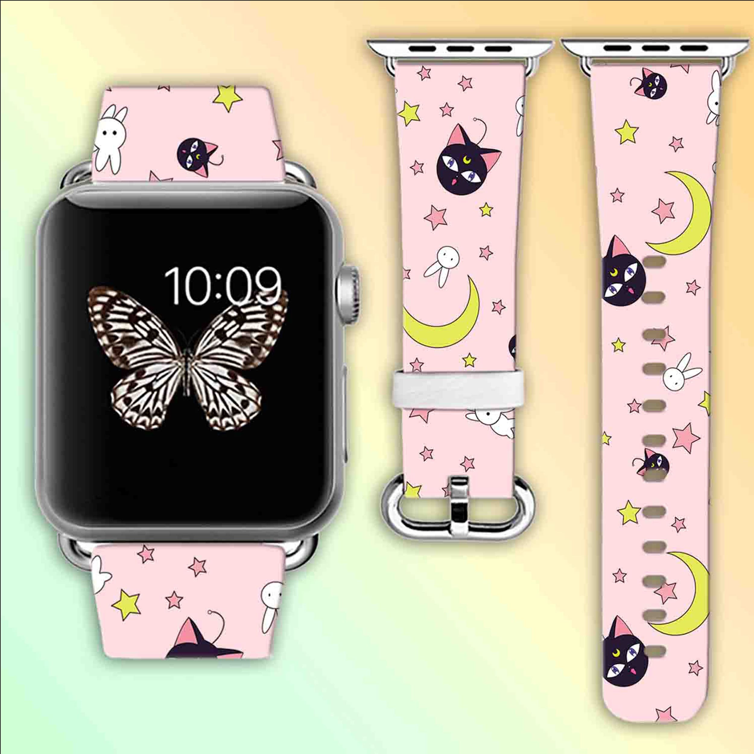 Anime Themed Engraved Apple & Samsung Galaxy Watch Band - Yahoo Shopping