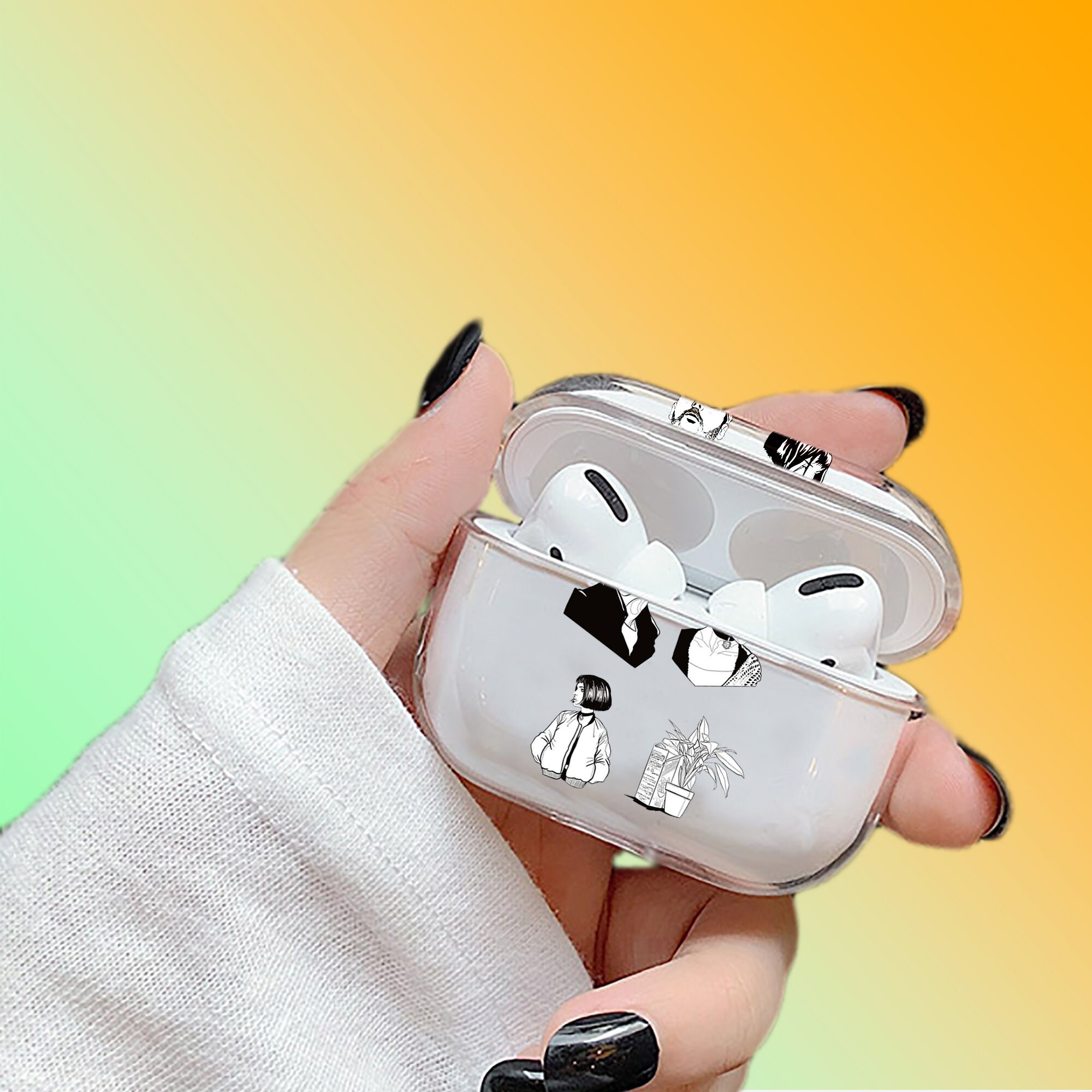 Leon Killer AirPods Case Clear AirPod Pro Case Movie Silicone Etsy