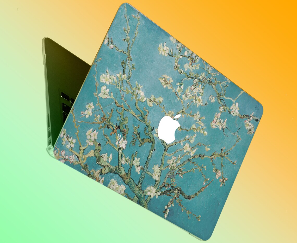 Macbook Pro 16 Case 2020 Painting Macbook Air 13 Case Sakura Etsy