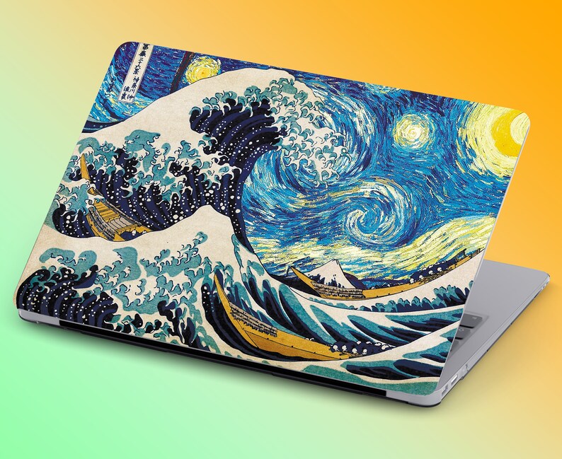 Painting Macbook Pro 13 Case Starry Night Macbook Air 13 Case Etsy
