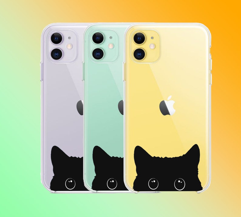 IPhone 12 Pro Case Funny Cat iPhone 12 Case Cute Kitten iPhone Etsy