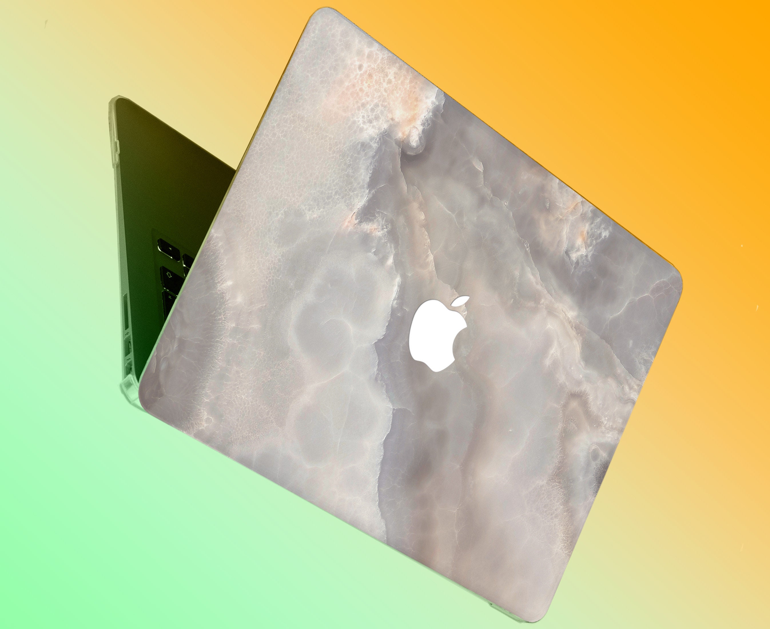 Gray Marble Macbook Pro 13 Case Macbook Air 13 2021 Case Etsy