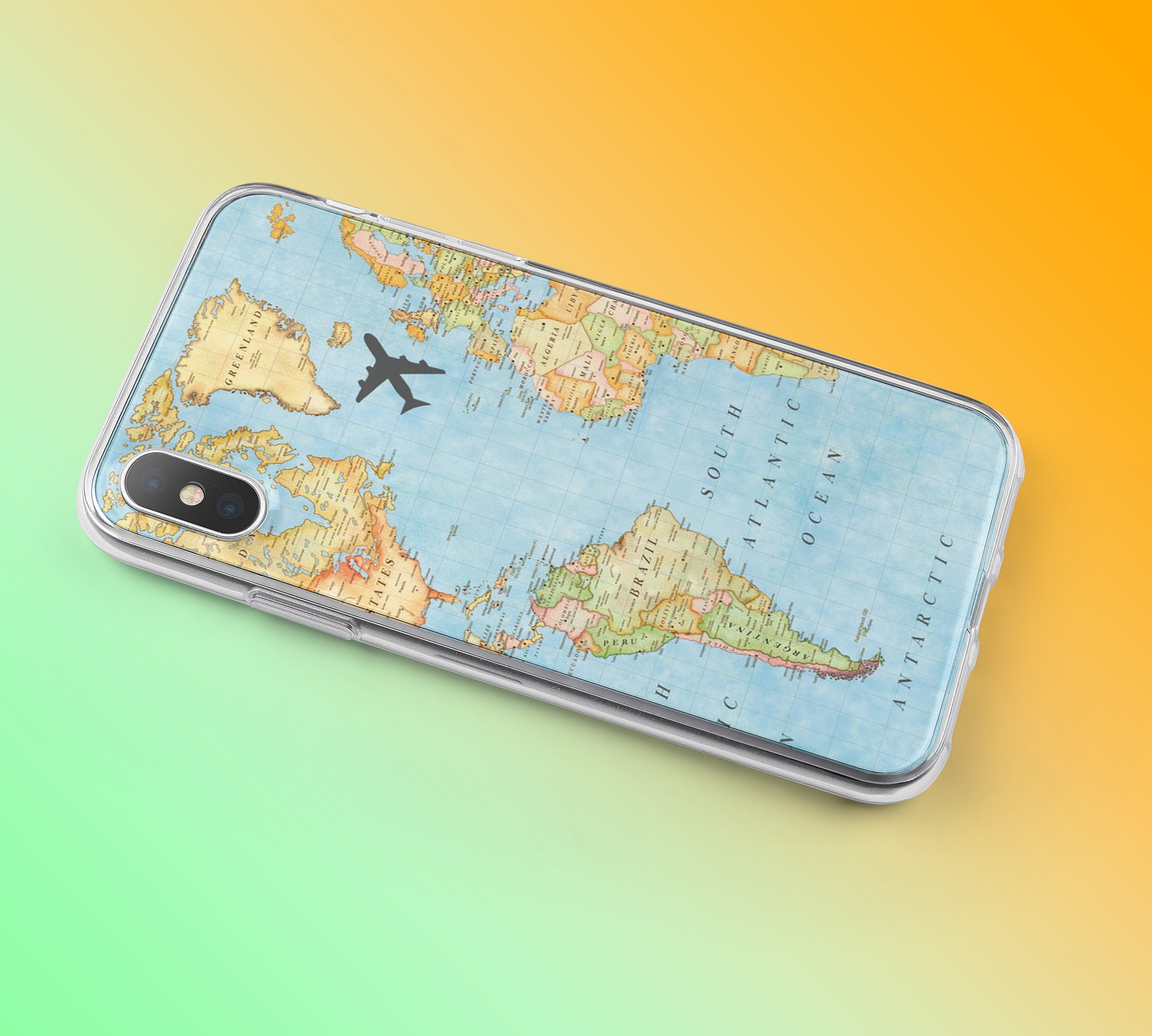 Iphone 13 Pro Case World Map Iphone 13 Mini Case Iphone 12 Pro Etsy