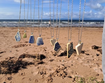 Colgantes de cerámica marina