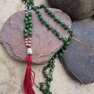 DIY Crystal Mala PDF Guide. How to Make a Yoga Mala Meditation Necklace,Instructional Digital Download,PDF Crystal Necklace Pattern,Mala Kit