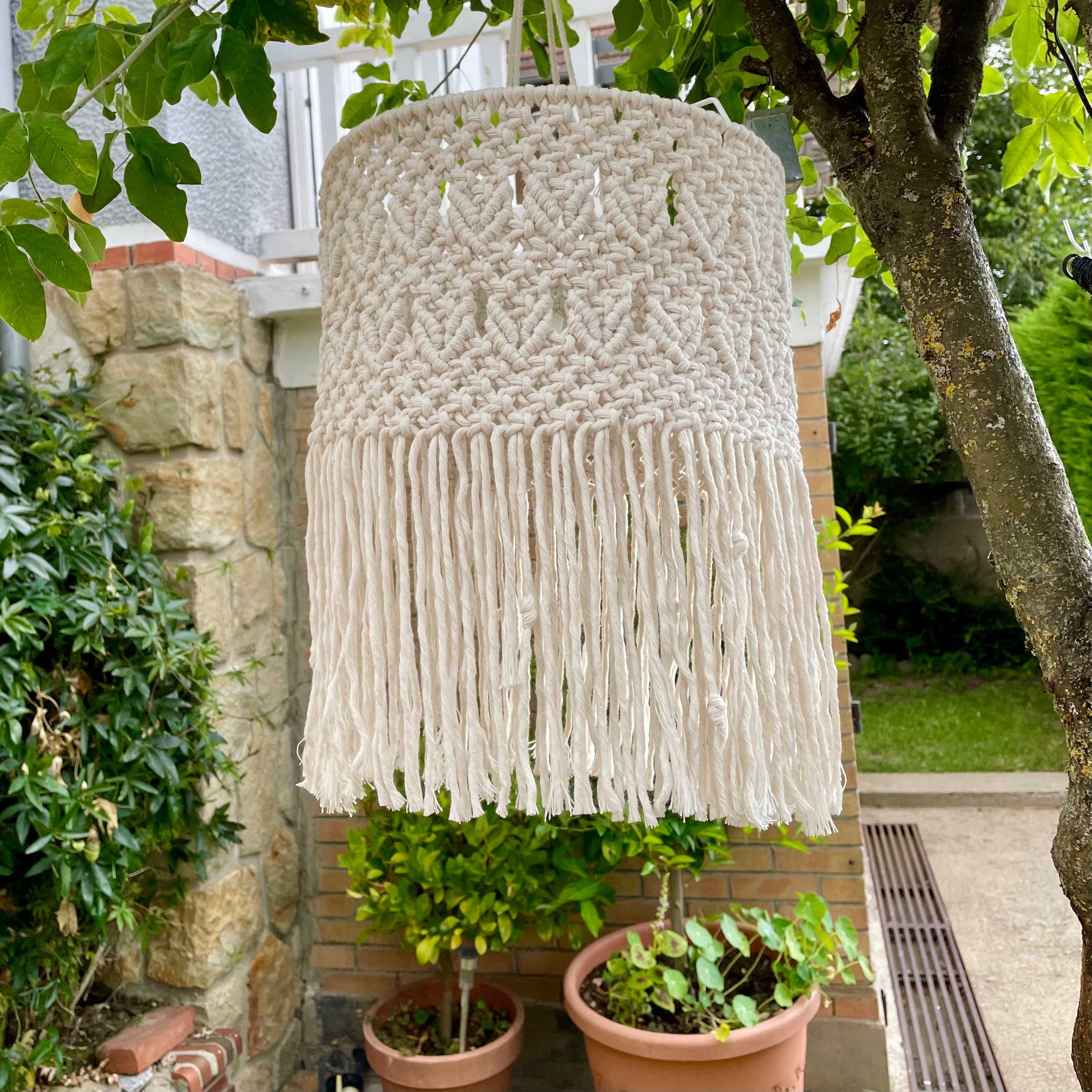 Suspension Luminaire Macramé