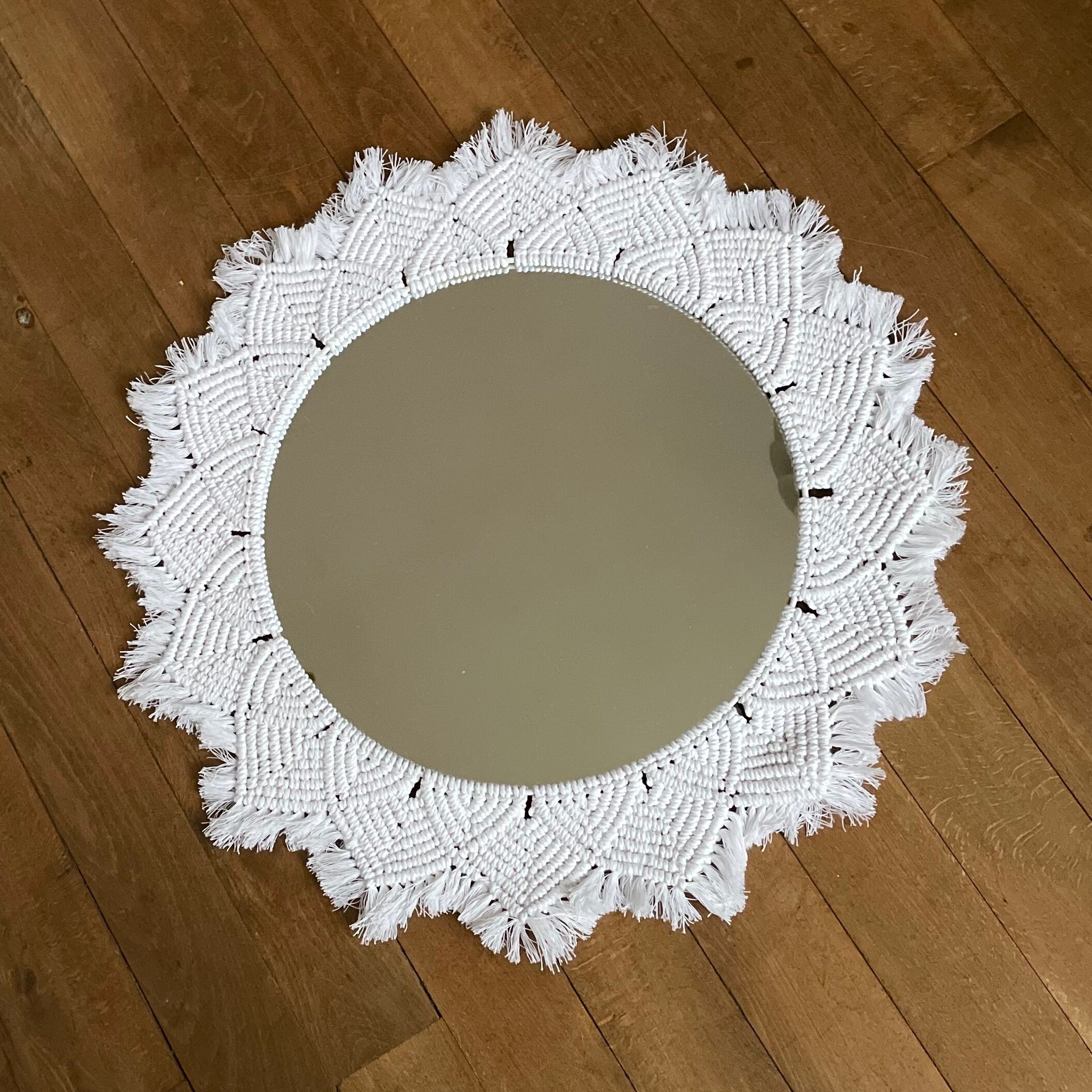 Miroir Macramé