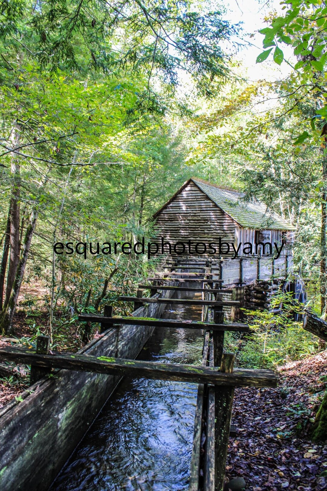 Old Mill at Cades Cove TN Etsy