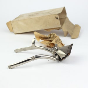 Oude mechanische handhaarknipper