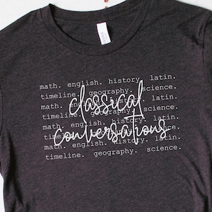 Classical Conversations Shirt Definition To Know God and To Make Him Known Shirt Foundations Tutor Tee Cycle 1 Cycle 2 Cycle 3