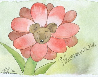 Blumenmaus