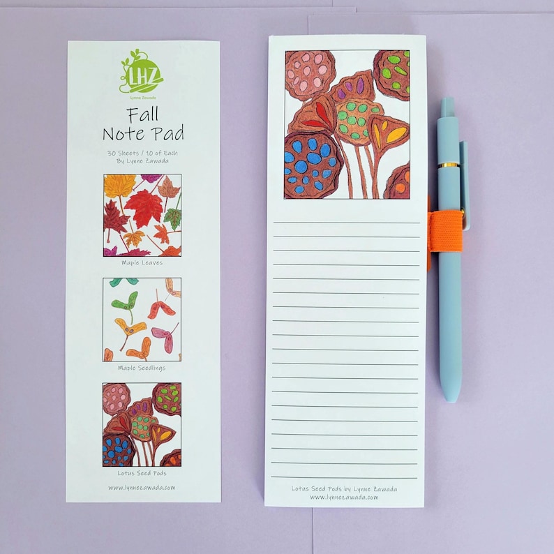 Fall Pad: A Magnetic Grocery and Shopping List and Note Pad image 3