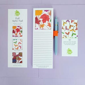Fall Pad: A Magnetic Grocery and Shopping List and Note Pad image 4